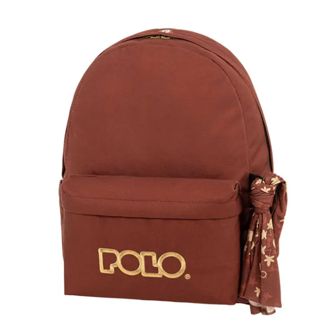 Polo Σχολική Τσάντα Πλάτης Original Scarf Κεραμιδί (901135-3576/2026)