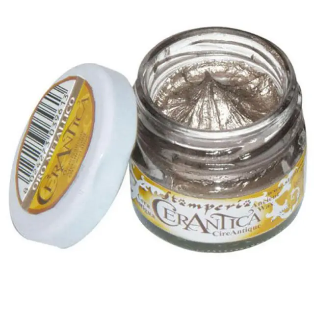 Stamperia Πατίνα Cerantica - Silver Metallic - 20ml