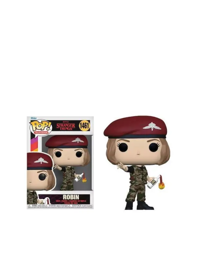Funko Pop! Television: Stranger Things - Hunter Robin (with Cocktail) #1461 Vinyl Figure 2