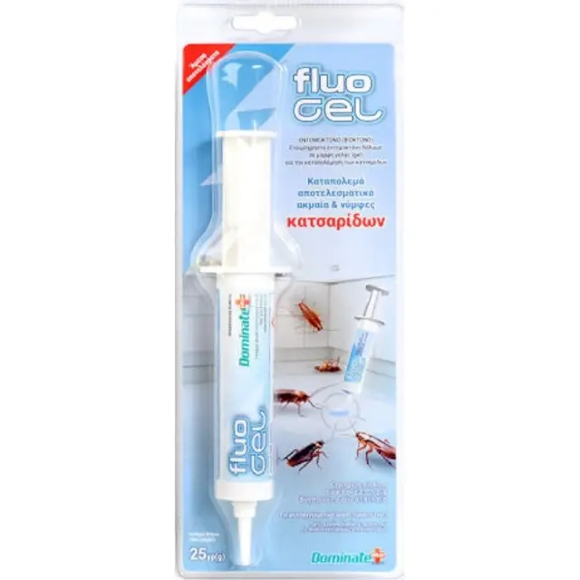 Dominate Plus Fluo Gel για Κατσαρίδες 25gr