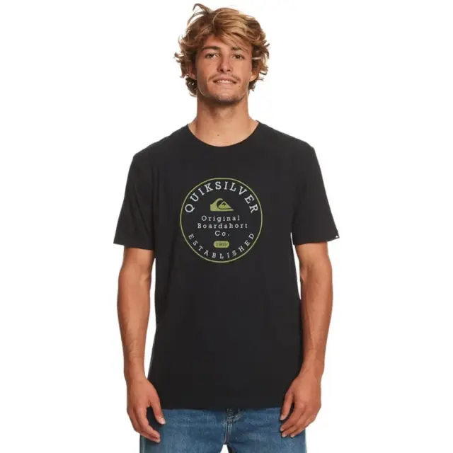 QUIKSILVER CIRCLE TRIM-ΜΠΛΟΥΖΑ ΑΝΔΡΙΚΗ BLACK