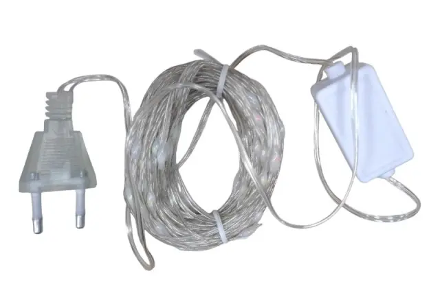Χριστουγεννιάτικα φώτα LED με επένδυση - 10m - RGB - 210993 3