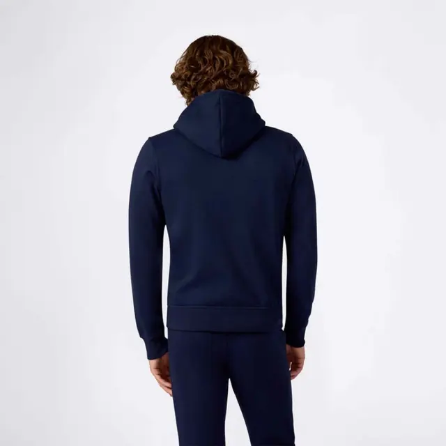 Champion Men's Fleece Full-Zip Small Logo Hoodie Μπλε Σκούρο 220276-BS501 (Champion) 2
