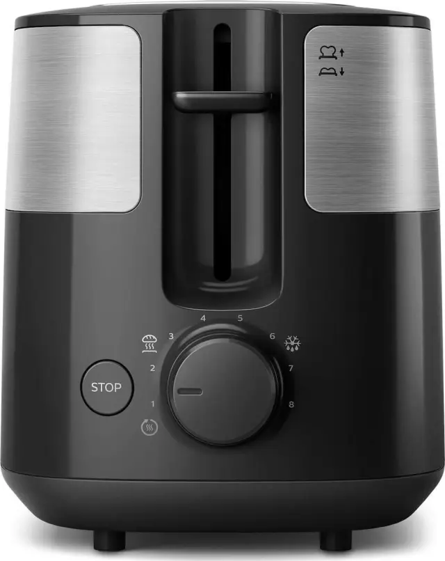 Philips Daily Collection HD2516/90 toaster 2 slice(s) 830 W Black 3