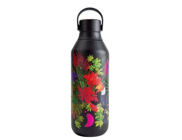 Μπουκάλι Θερμός Series 2 Botanicals Chilly's με χωρητικότητα 500ml και διατήρηση θερμοκρασίας 12h ζεστό / 24h κρύο - Electric Paradise
