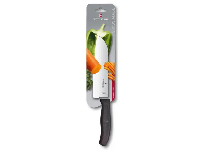 Μαχαίρι Santoku Victorinox Swiss Classic με μήκος λεπίδας 17cm - Black6.8503.17B 2