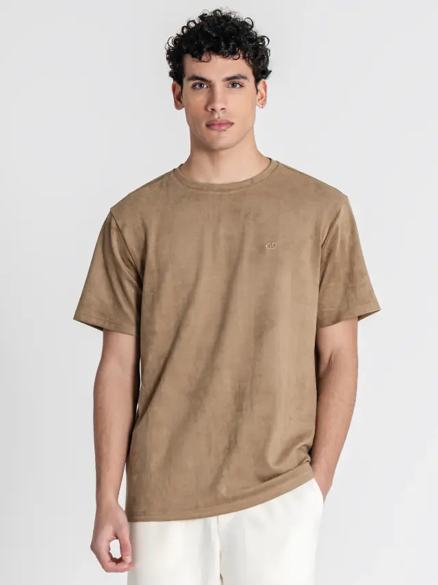 Gianni Kavanagh Ανδρικό TOUCH T-Shirt – Taupe - XL