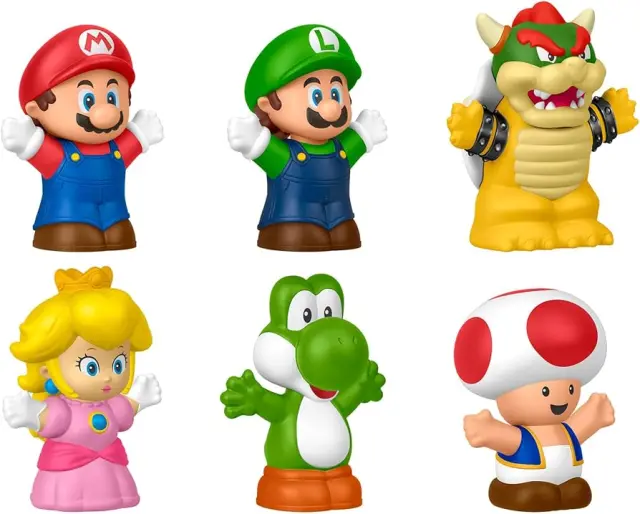 Fisher Price - Super Mario 6 pack (JHG63) - Toys