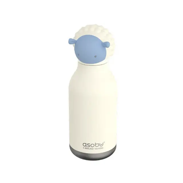 Asobu Θερμός Ανοξείδωτο με Καλαμάκι 460ml Πρόβατο (05455)