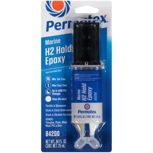 Permatex 84200 Αδιάβροχη Εποξική Κόλλα Marine H2 Hold Epoxy 25ml