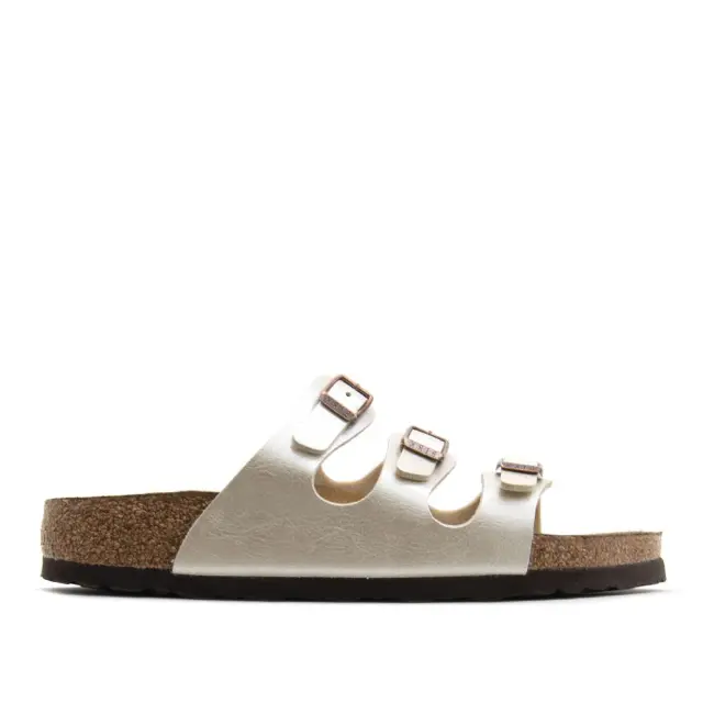 Γυναικεία Ανατομικά Σανδάλια Birkenstock Florida 1029818 Graceful Pearl White Άσπρο - 38