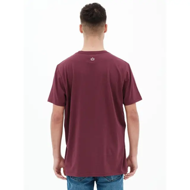 Emerson Tahiti Responsible Living T-Shirt (221.EM33.07-Wine) - Μπορντό - M 2