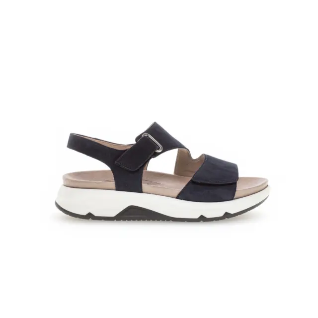 Gabor Πέδιλα Γυναικείο δέρμα Nubuck Μπλέ GAB/86885 36-BLUE
