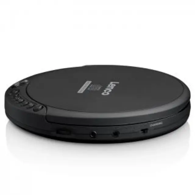 Φορητό CD/MP3 player με αντικραδασμική προστασία, σε μαύρο χρώμα. 3