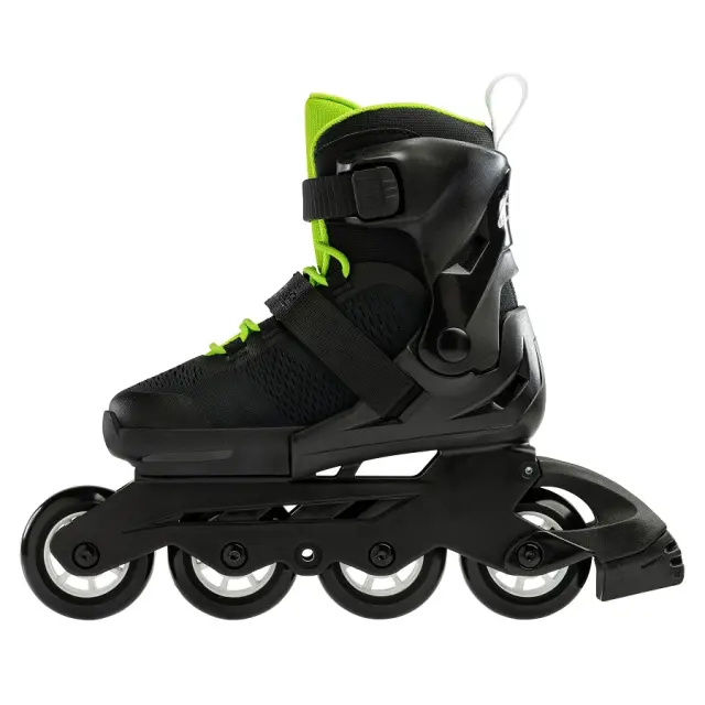 ROLLERBLADE Microblade Inline Skates Black/Green Πράσινο-Μαύρο - 28-32 3