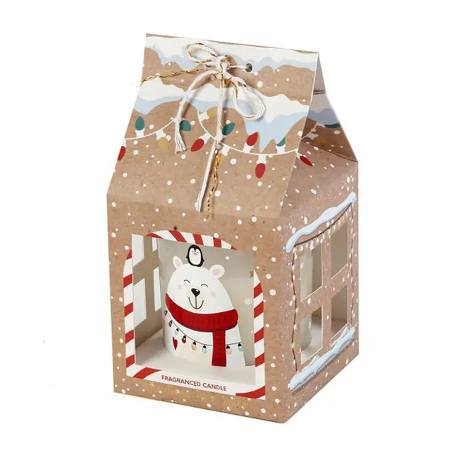 Αρωματικό κερί 1,5 % γυαλί cinnamon swirl 8x8x14cm Espiel FRS204K6