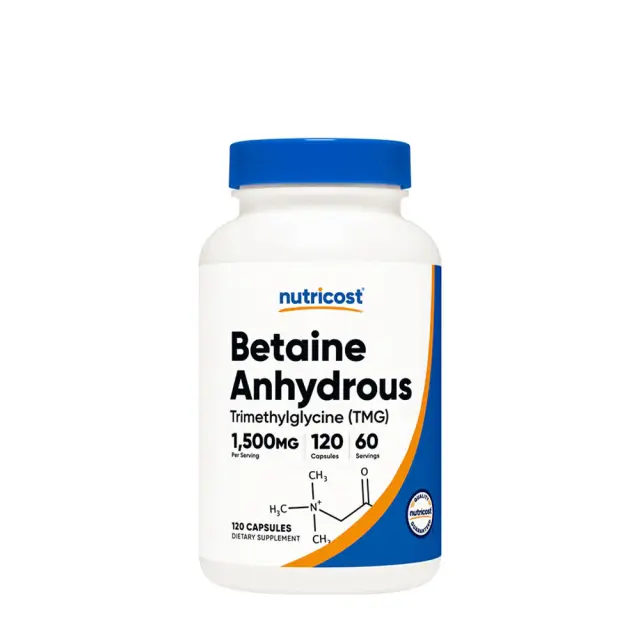 Nutricost Betaine Anhydrous (TMG) Capsules