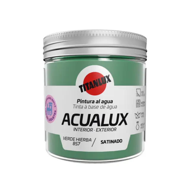 Acualux Satin Verde Hierba 857 75ml