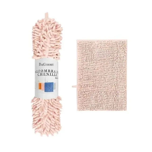 Πατάκι μπάνιου - M0839 - 50x80cm - Light Pink - 20876