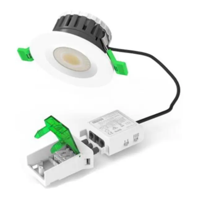 ΦΩΤΙΣΤΙΚΟ ΧΩΝΕΥΤΟ ΜΠΑΝΙΟΥ LED Φ90 5/8W 4CCT IP65 Άσπρο