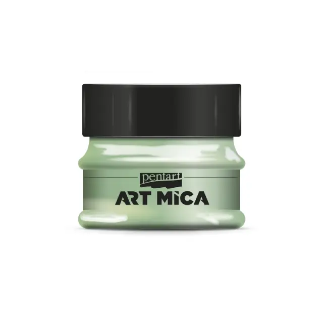 Μίκα Art Mica Pentart, Golden Green, 9gr