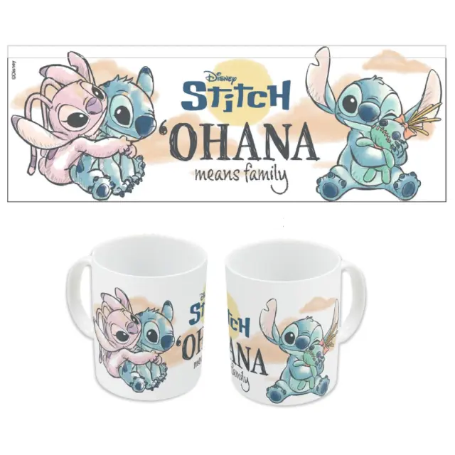 Stor Stitch + Angel Ohana Ceramic Mug 11oz