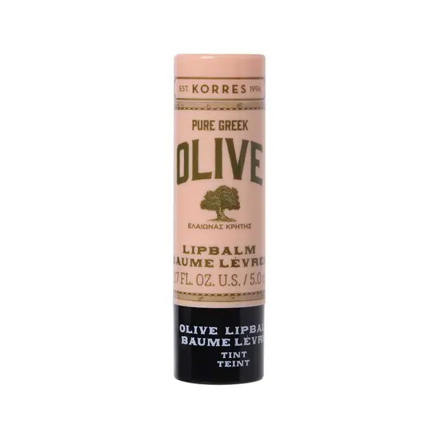 ΚΟΡΡΕΣ Olive Lip Balm Tint Macadamia Oil + Mango Butter Με Φυσικό Χρώμα 5ml