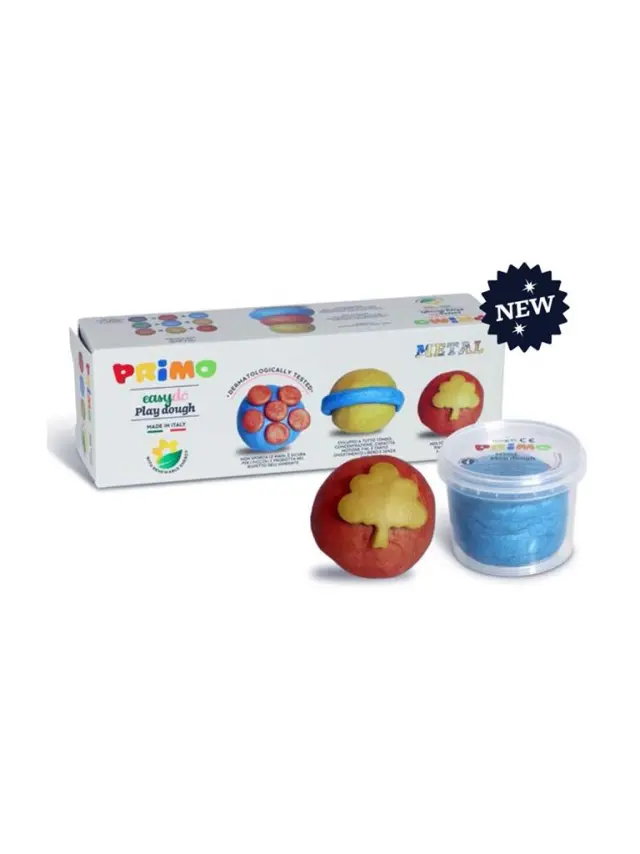 Primo Πλαστοζυμαράκια Σετ 3 Pastel Χρώματα Των 100gr/ 8006919022999 (Primo)