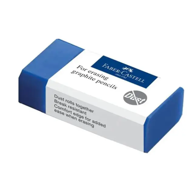 Γομολαστιχα Faber Castell Dust Free Μπλε Blue (108187170) Μπλε
