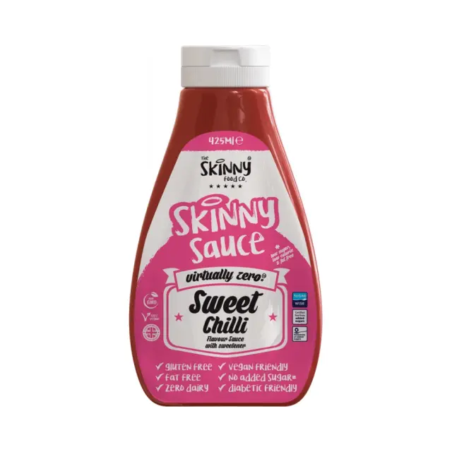 Sweet Chilli Sauce Virtually Zero Calorie 425ml The Skinny Food Co