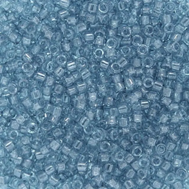 Χάντρα Miyuki Delica 11/0 - DB0113 - Transparent Blue Luster ~7gr