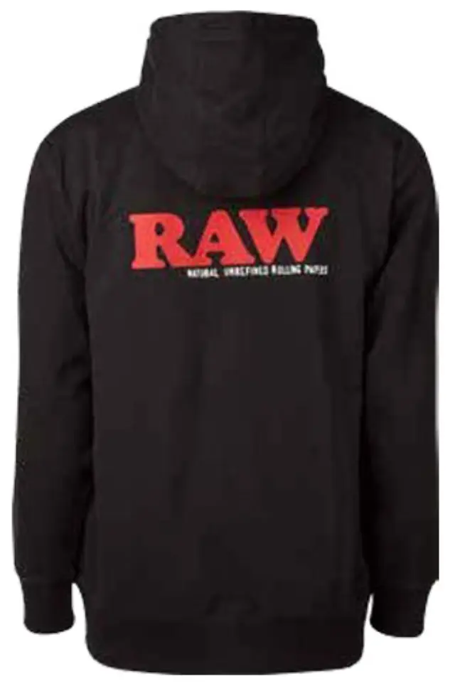 RAWthentic Φούτερ Original Zipper Black «Raw Edition» με Φερμουάρ - Μαύρο - XLarge 3