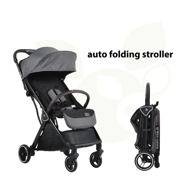 CANGAROO - Baby Stroller Easy fold grey - 3800146235703
