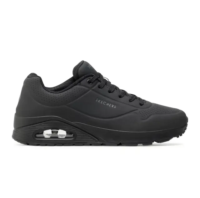 SKECHERS Uno-Stand On Air Μαύρο 183004-B - 46