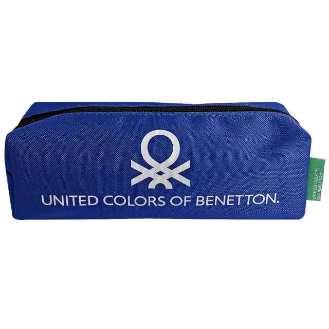 Κασετίνα Μπλε United Colors of Benetton 20x6cm Benetton 1015F-9306B