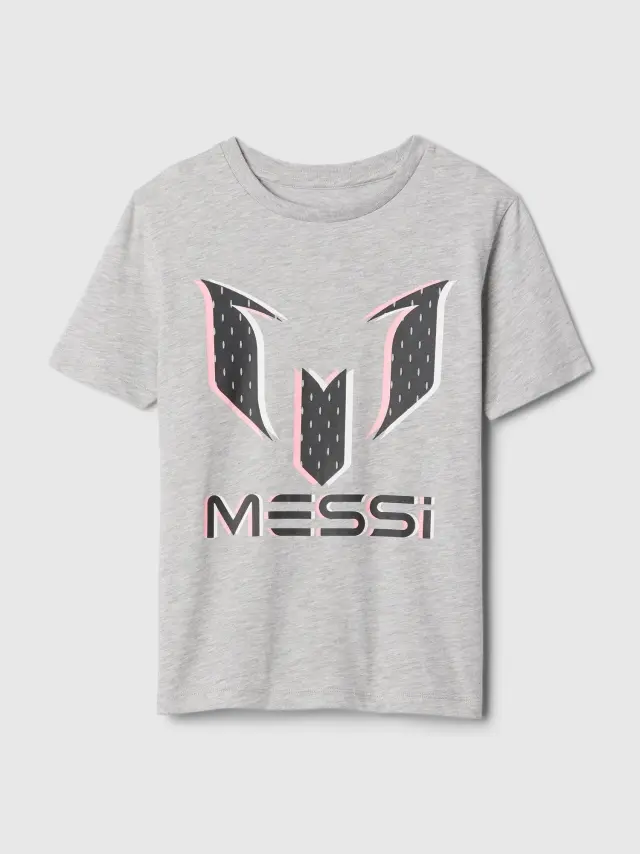 Παιδική Messi Graphic Μπλούζα light heather grey
