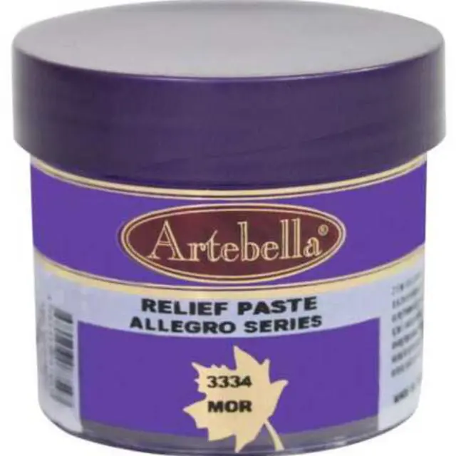 Artebella Allegro Πάστα Relief - 3334 Purple - 50ml