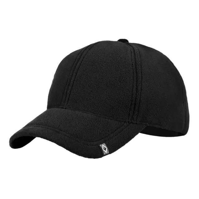 FLEECE BB CAP D13045 01-Black - ONE SIZE