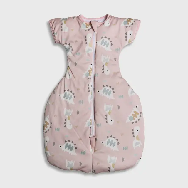 Tender Swaddle Arms Up Υπνόσακος Μετάβασης 1.0 Tog Dino Ροζ