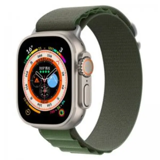 Λουράκι Devia Sport5 Nylon Woven Apple Watch (38/ 40/ 41/ 42mm) Deluxe Χακί N62859 2