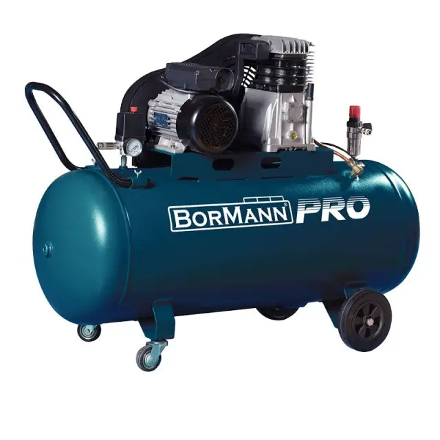 Bormann Pro BAT5300 - Αεροσυμπιεστής Ιμάντα, Τριφασικός, 4Hp/270L 481L/Min (045786)