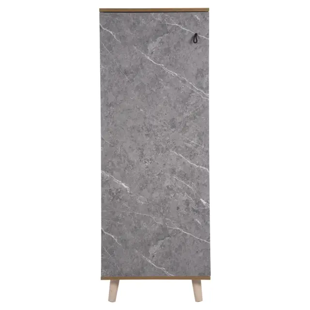 ΠΑΠΟΥΤΣΟΘΗΚΗ-ΝΤΟΥΛΑΠΙ FB98954.12 ΜΕΛΑΜΙΝΗ SONAMA-STONE TEXTURE 50Χ38Χ135Yεκ. 3