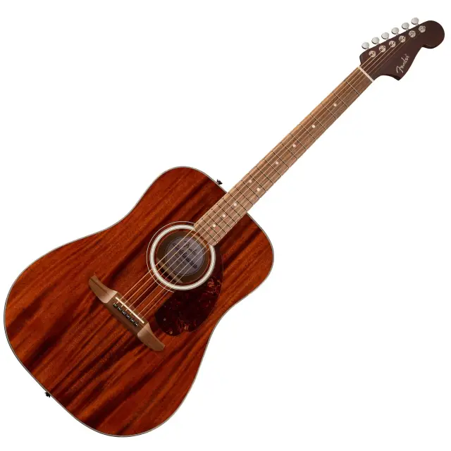Fender California Deluxe Redondo Ακουστική Κιθάρα Mahogany