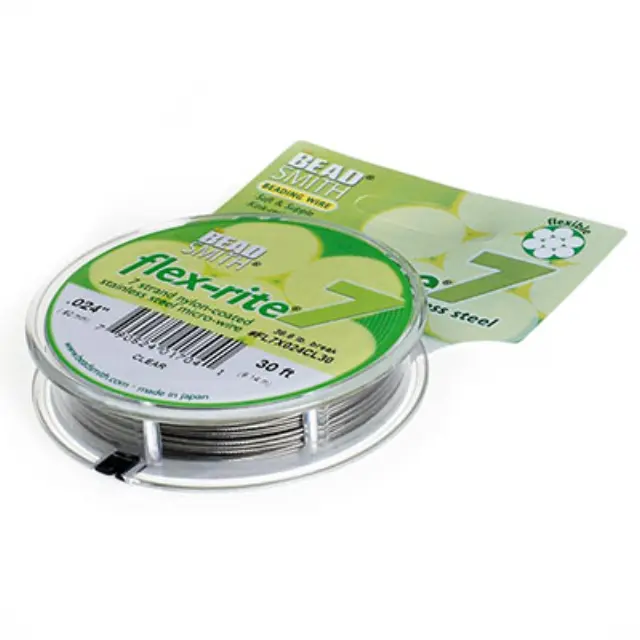 Ατσαλόσυρμα Flex-rite 7 Πλέξεων - Ø0.60mm - Clear - 9.14m