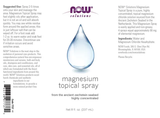 Now Foods Magnesium Topical Spray 2