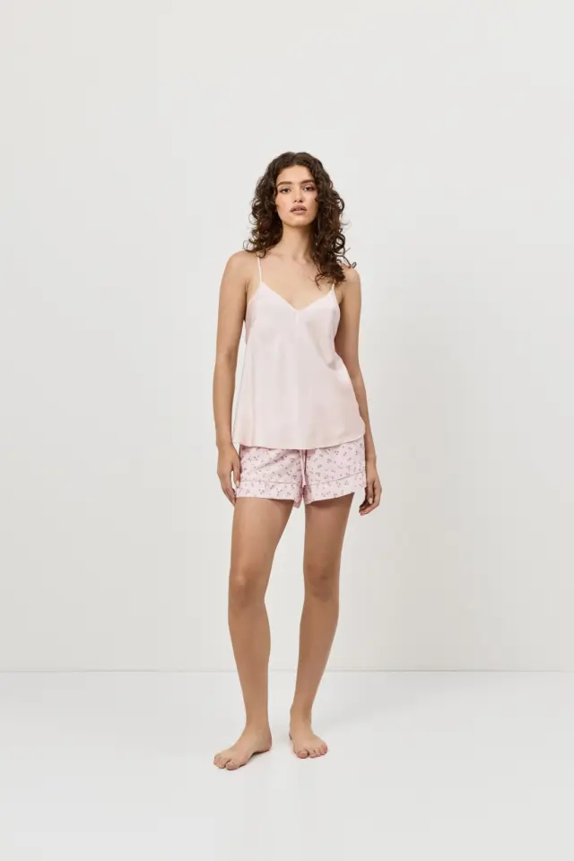 Aruelle Blossie Baby Doll Ροζ Φλοράλ Σορτς - XL 2