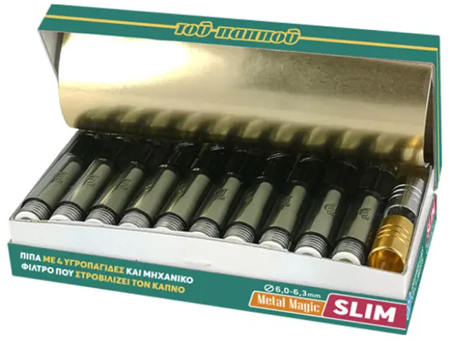 Του Παππού Πιπάκι Metal Magic για Slim τσιγάρα (42902-375) 2