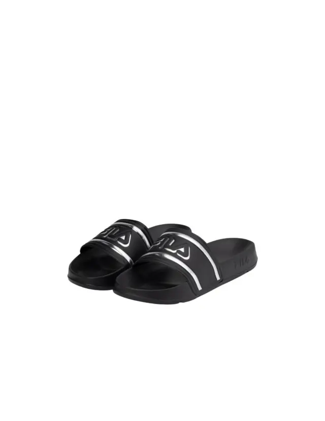 Fila – Γυναικείες Παντόφλες Morro Bay Logo Slipper Wmn FFW0102-83162 Μαύρο 2