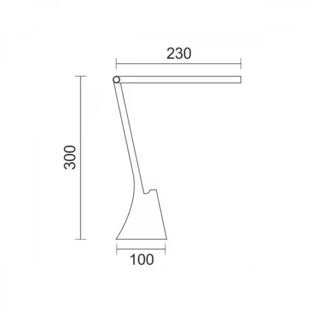 Spot Light LED Φωτιστικό Γραφείου 6915 3CCT Λευκό 2