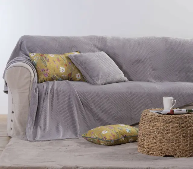 ΡΙΧΤΑΡΙ ΔΙΘΕΣΙΟΥ ΚΑΝΑΠΕ DAKARI 180X250 GREY NEF NEF